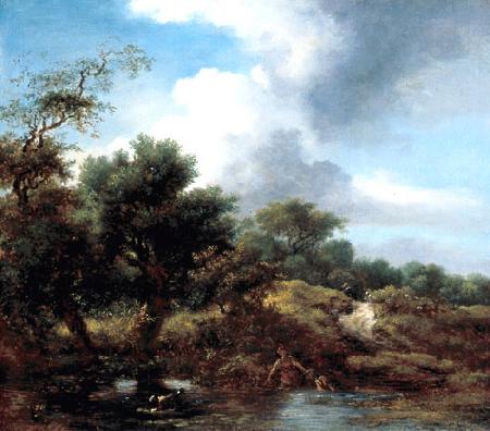 Jean-Honore Fragonard The Pond oil painting image